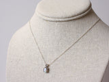 Labradorite Necklace, 7x5 Oval