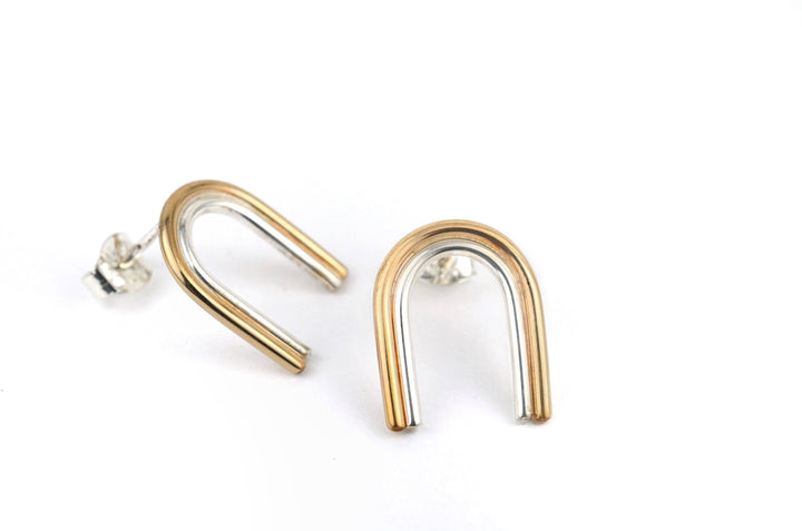 Arcos 2-Tone Studs