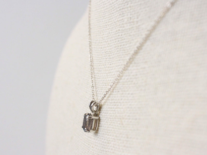 Labradorite Necklace, 7x5 Oval