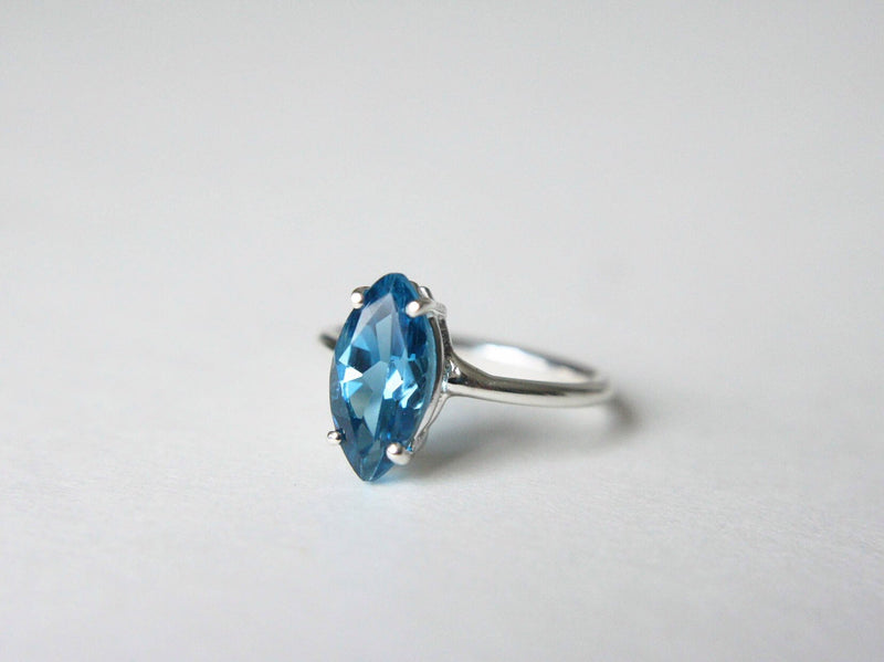 London Blue Topaz Ring