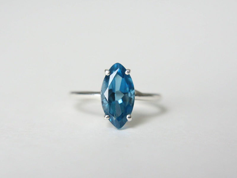 London Blue Topaz Ring