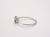 Tourmalinated Quartz Ring, 7x5 Oval Faceted