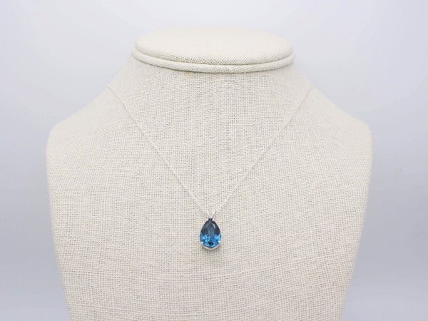 London Blue Topaz Necklace