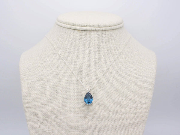 London Blue Topaz Necklace