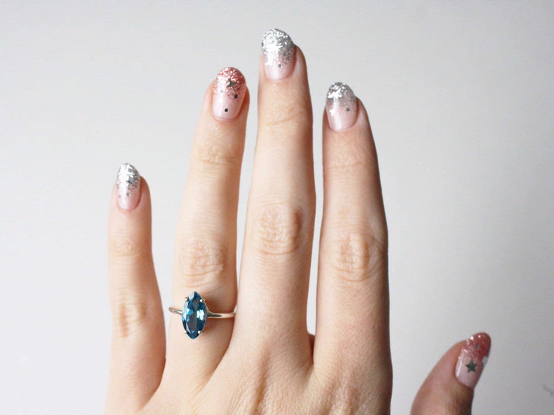 London Blue Topaz Ring