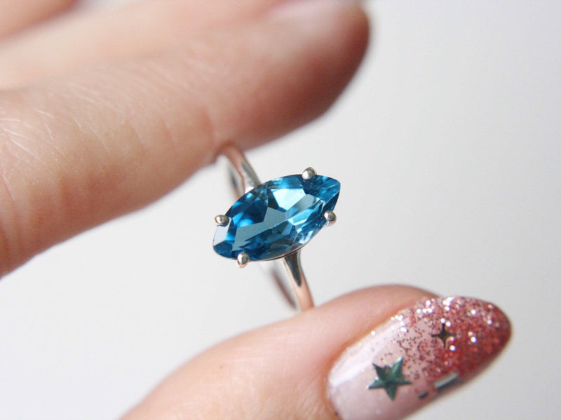 London Blue Topaz Ring