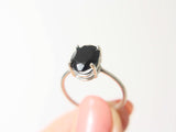 Black Spinel Ring