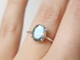 Faceted Labradorite Ring