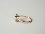 Rainbow Moonstone Ring