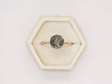 Black Rutilated Quartz Ring