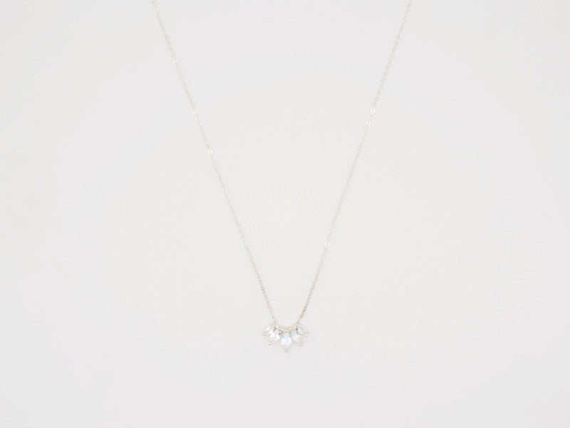 Laurel Necklace in Moonstone