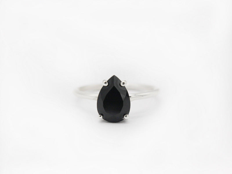 Black Spinel Ring