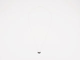 Laurel Necklace in Black Spinel