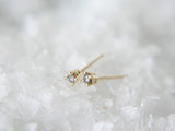 Salt and Pepper Diamond Stud Earrings