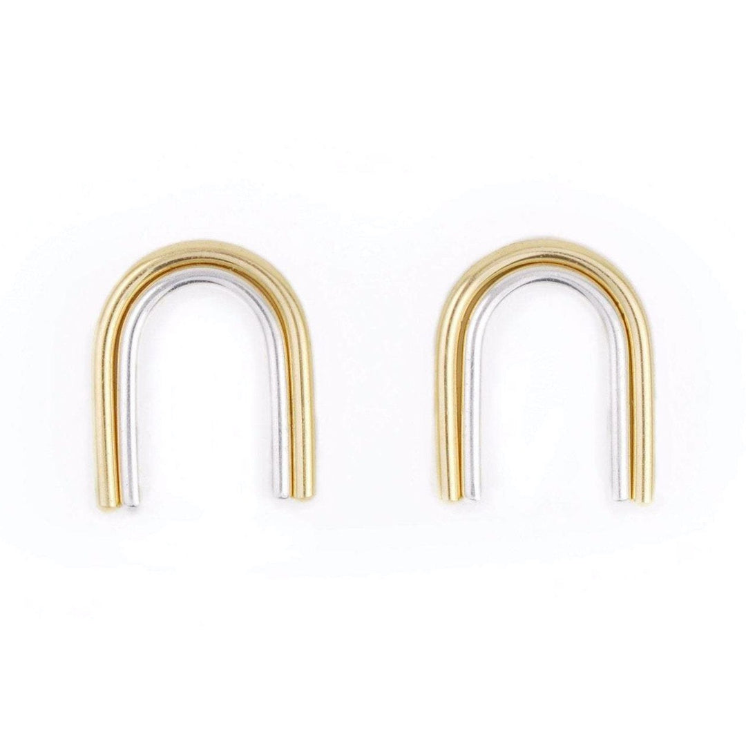 Arcos 2-Tone Studs