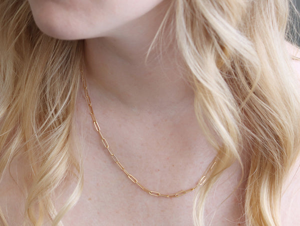 Midday Necklace in Gold Fill