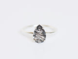 Black Rutilated Quartz Ring