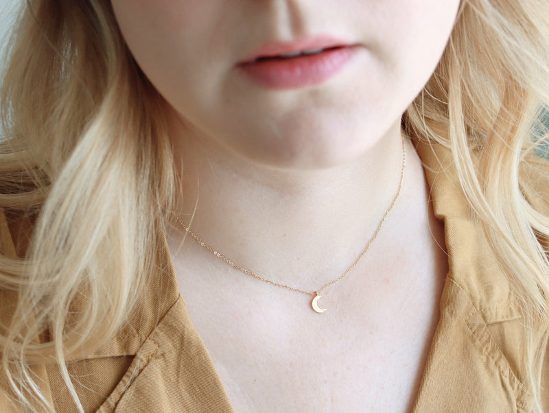 Crescent Moon Necklace