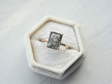 Black Rutilated Quartz Ring