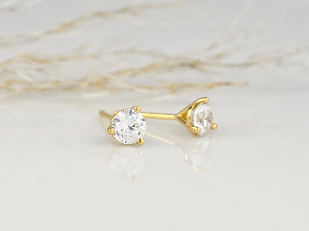 ½ CTW Diamond Martini Studs