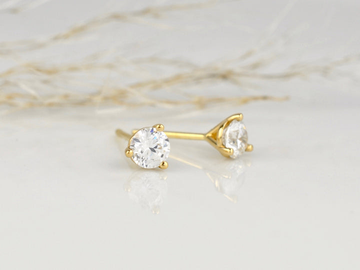 ½ CTW Diamond Martini Studs