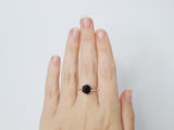 Black Spinel Ring