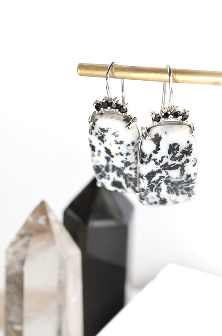 Dendritic Agate Earrings