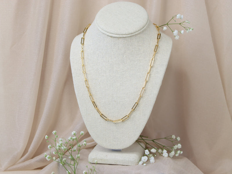 Helios Necklace in Gold Fill