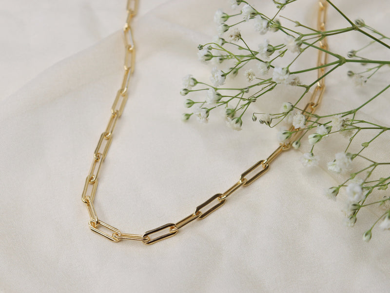 Helios Necklace in Gold Fill