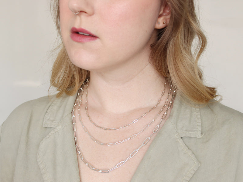 Midday Necklace in Sterling Silver