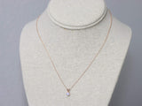 Moonstone Necklace, 4mm Round Faceted