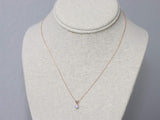 Moonstone Necklace, 4mm Round Faceted