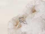 Tourmalinated Quartz Kite Ring