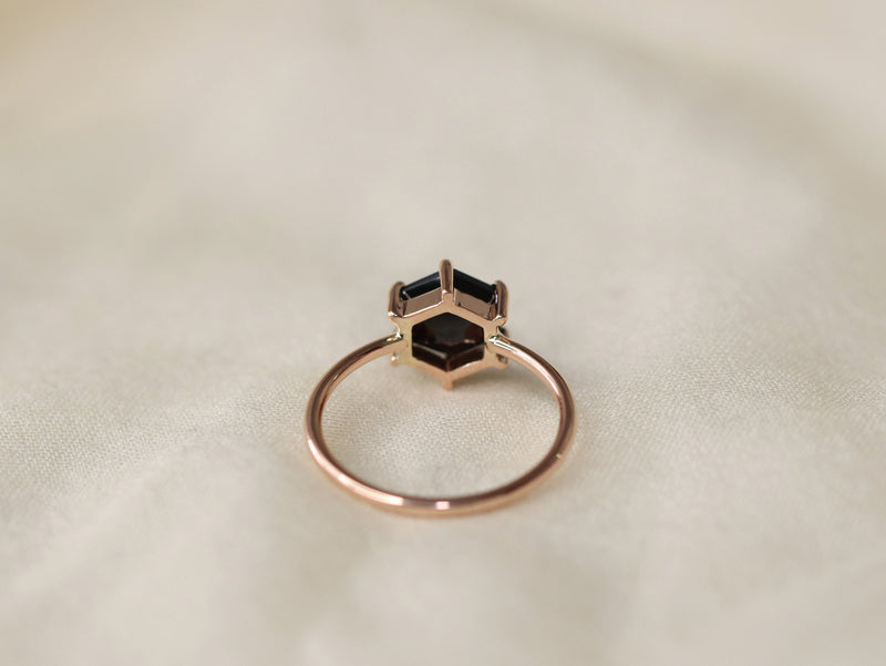 Black Spinel Ring