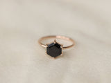 Black Spinel Ring