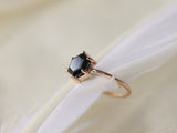 Black Spinel Ring