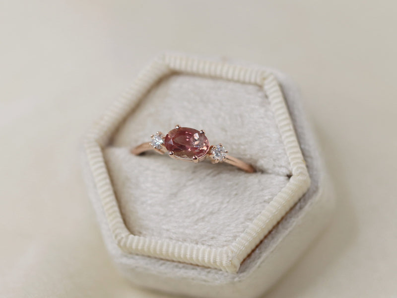Oregon Sunstone Trilogy Ring
