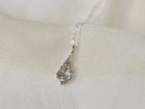 Tourmalinated Quartz Kite Pendant Necklace