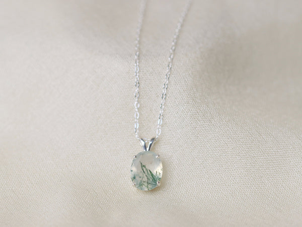 Moss Agate Necklace