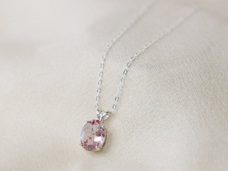 Strawberry Quartz Necklace