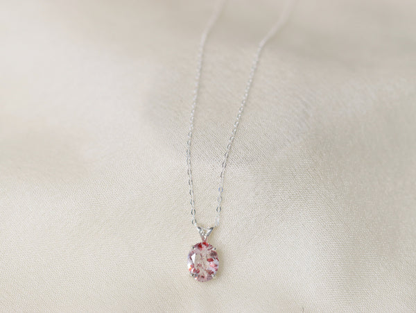 Strawberry Quartz Necklace