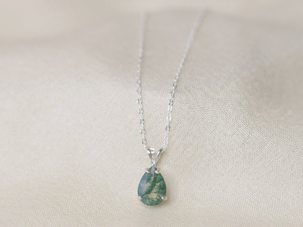 Moss Agate Necklace