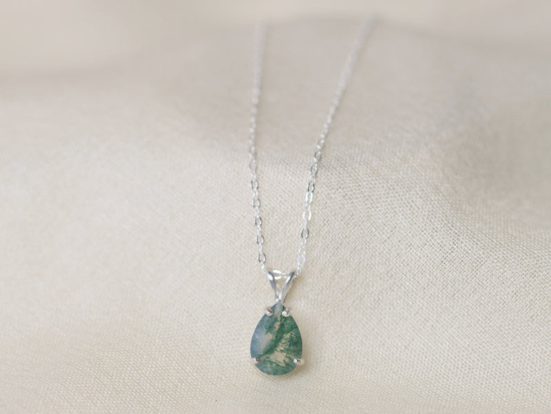 Moss Agate Necklace