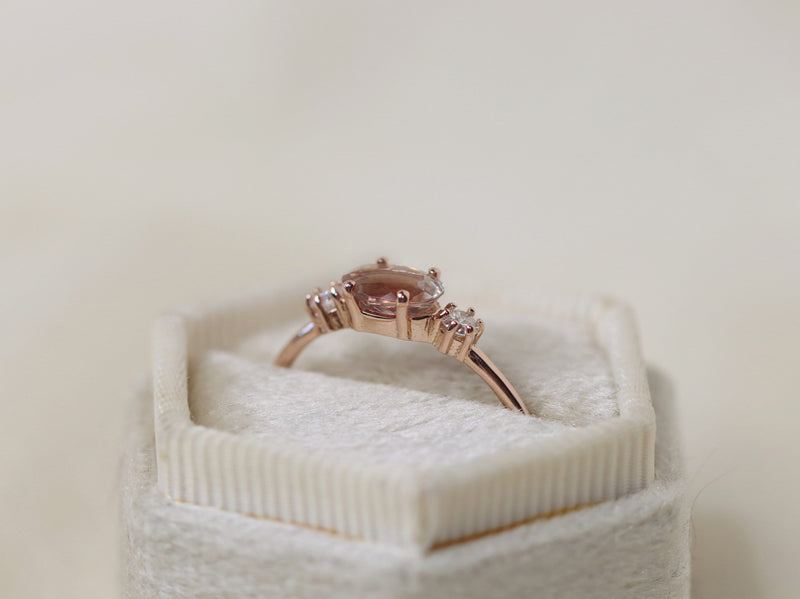 Oregon Sunstone Trilogy Ring