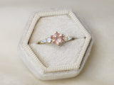 The Sun and Moon Huntington Ring in Oregon Sunstone