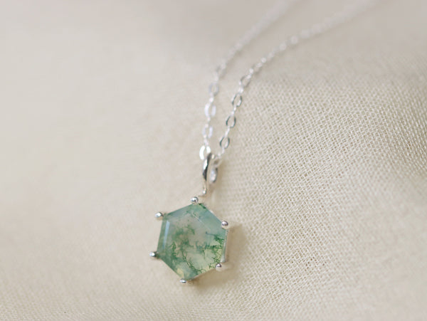 Moss Agate Necklace