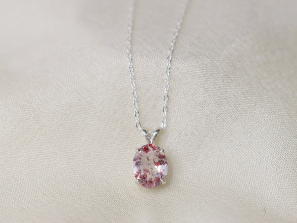 Strawberry Quartz Necklace