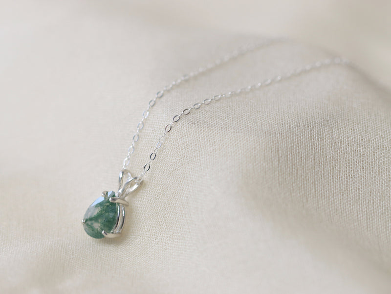 Moss Agate Necklace