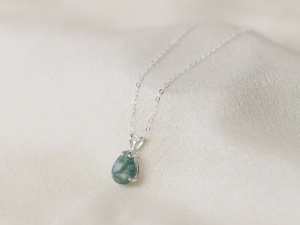 Moss Agate Necklace