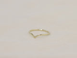 The Huntington Ring Bridal Set in Moss Agate